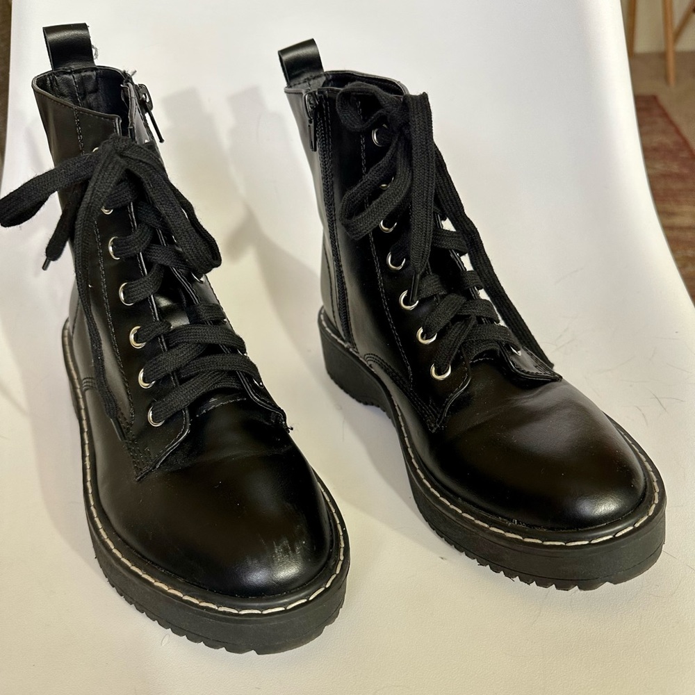 Madden Girl Combat Boots
